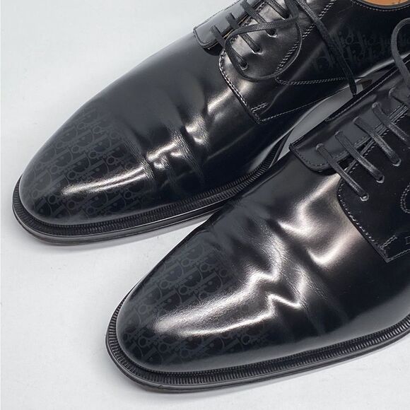 Dior Timeless Derby Shoe with Gray and Black Dior Oblique Gradient size 42 main image 6